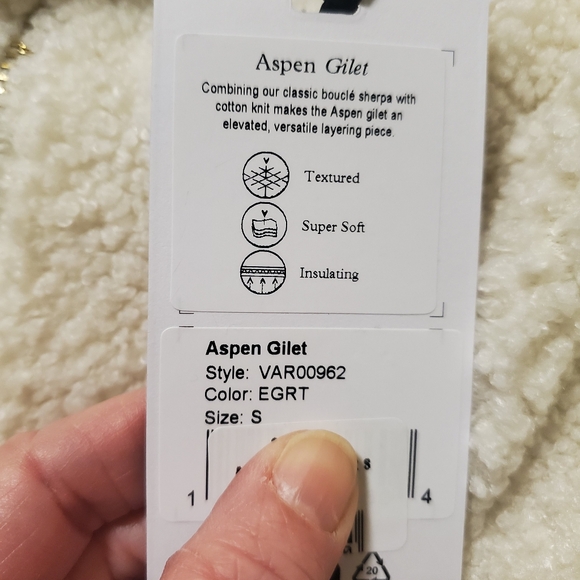 NWT Varley Aspen Gilet vest - Picture 6 of 6